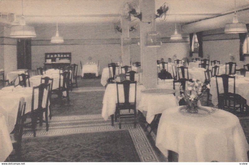 HARTFORD , Conn. , 1930s ; Dining Room , Bond annex Hotel