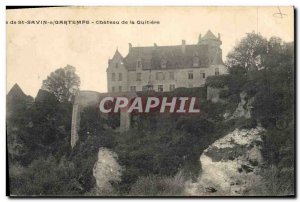 Old Postcard Chateau of St Gavin Guitiere s Gartempe