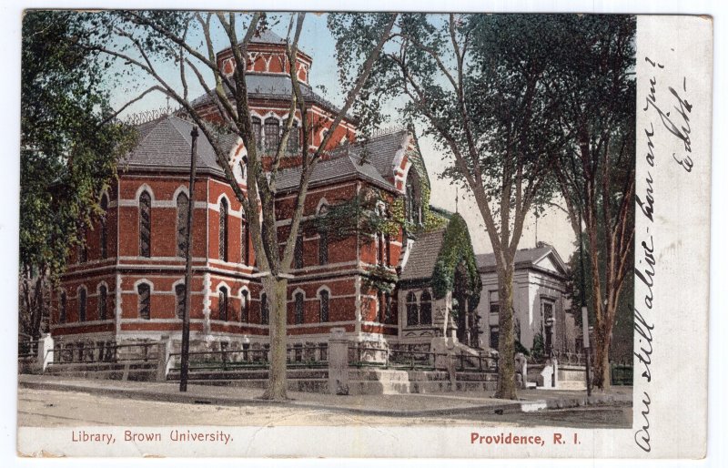 Providence, R.I., Library, Brown University