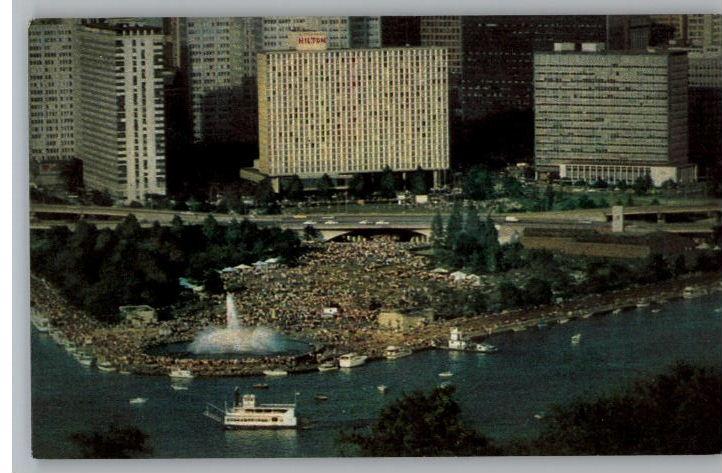 Postcard-Pittsburgh Hilton Hotel..Pennsylvania/PA