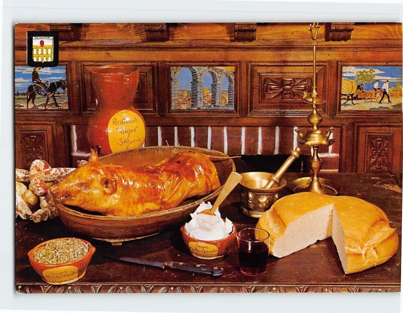 Postcard Restaurante Casa Duque Segovia Spain