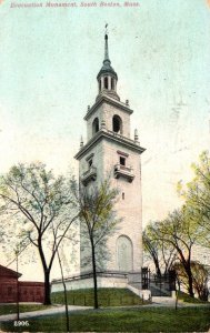 Massachusetts South Boston Evacuation Monument 1907