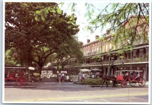 Jackson Square, Pontalba Apts., French Quarter - New Orleans, Louisiana