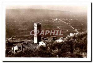 Modern Postcard Assisi Panorama dalla Rocca della Planura umbra