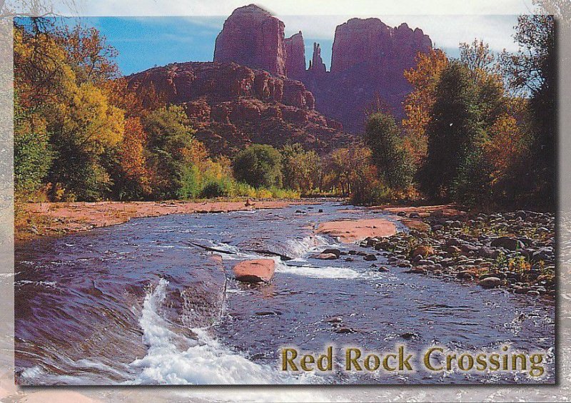 Cathedral Rock in Red Rock Crossing area - Oak Creek Canyon AZ, Arizona