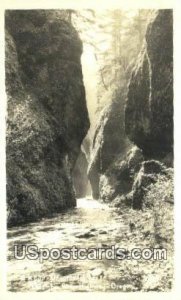 Real Photo Oneonta Gorge - Columbia River Highway, Oregon