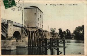 CPA POISSY Le vieux Moulin (617816)