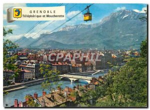 Modern Postcard Grenoble Telepherique de la Bastille and the Moucherotte