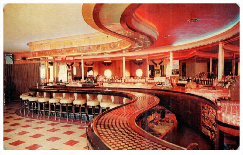 14854 WY Jackson 1960´s Interior Silver Dollar bar