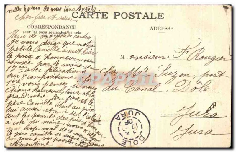 Old Postcard Chamonix Casino Municipal And & # 39Aiguille From Dru