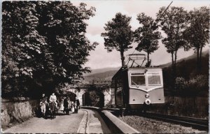 Germany Königswinter am Rhein Drachenfelsbergbahn Vintage RPPC C166