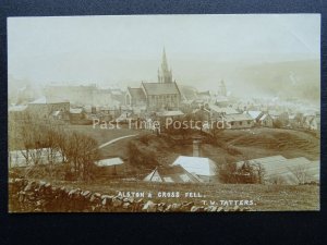 Cumbria ALSTON & CROSS FELL - Old RP Postcard by T.W. Tatters