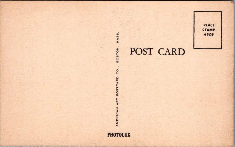 Postcard Post Office + Hotel Coolidge White River Junction VT