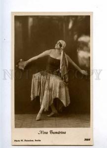 234068 AUTOGRAPH Nina TAMARINA DANCER Vintage PHOTO 1927