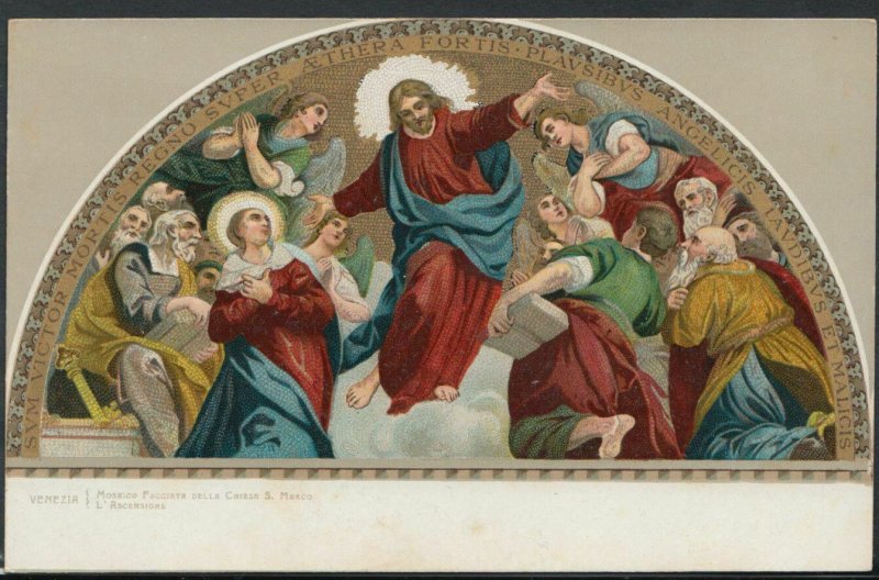 Italy Postcard - Venezia - Mosaico Facciata Della Chiesa S.Marco   T1843