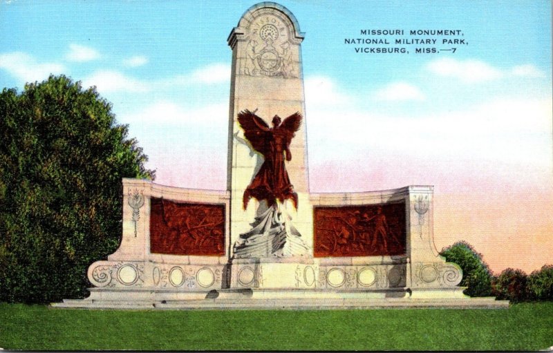 Mississippi Vicksburg Missouri Monument Vicksburg National Military Park