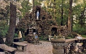 Lourdes Grotto in Rhineland, Missouri