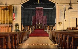 Rhode Island U S Naval Training Station Chapel