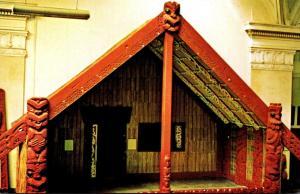 New Zealand Auckland War Memorial Museum Hotununi Meeting House For Tribal As...