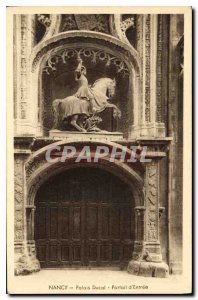 Old Postcard Nancy Ducal Palace of Portal