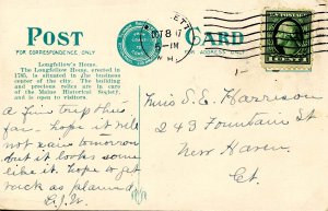 ME - Portland. Longfellow's Home