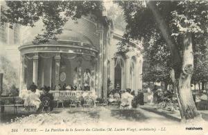 C-1910 Louis Levy France Vichy Water Spa Source postcard 2194