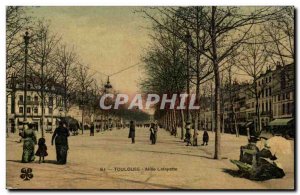 Toulouse - Allee Lafayette - Old Postcard