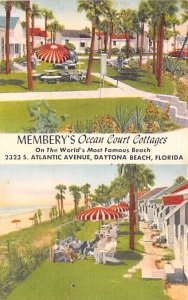 Membery's Ocean Court Cottages On the Worlds Most Famous Beach Daytona Beach FL