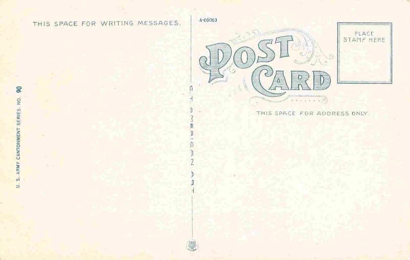 Regimental Brass Band US Army WWI postcard