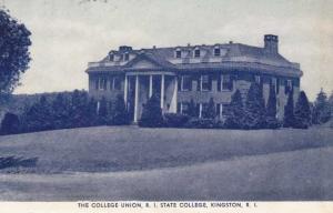 The College Union Rhode Island State College Kingston RI Rhode Island - pm 1947