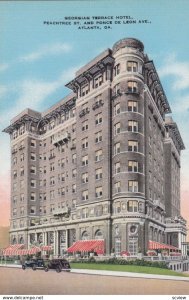 ATLANTA, Georgia, 1930-40s; Georgian Terrace Hotel, Peachtree St. and Ponce D...