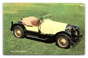 1920 Stutz Bearcat Postcard Service Notice Allen Buick Co. Racine Wisconsin