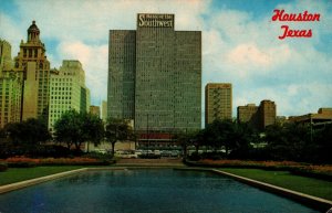 USA Houston Texas Bank of the Southwest Center Chrome Postcard 08.76