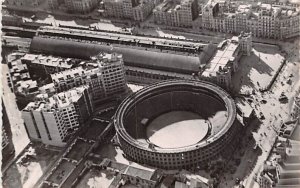 Plaza de Toros y Estacion Valencia Spain 1950 