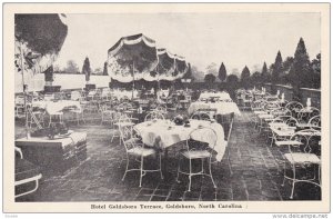 Hotel Goldsboro Terrace , GOLDSBORO , North Carolina , 1920s