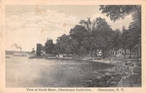 Chautauqua New York north shore Chautauqua Institution antique pc Z25671