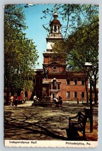 Independence Hall Philadelphia Pennsylvania 4x6 Postcard 1619