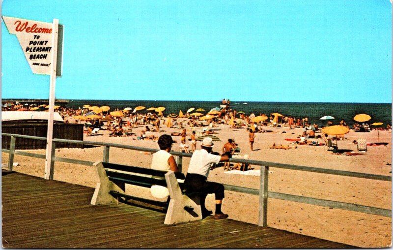 USA Point Pleasant Beach New Jersey Chrome Postcard 09.73