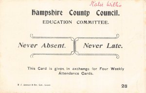 A708 England Lulworth Cove vintage postcard