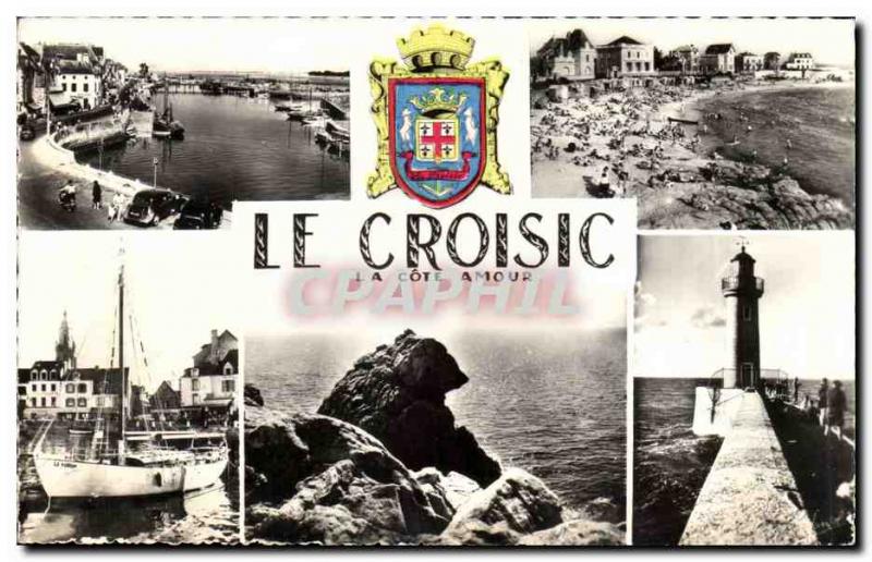 Croisic Modern Postcard the cote d & # 39amour