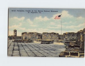 Postcard Terreplein, Castillo de San Marcos National Monument, St. Augustine, FL