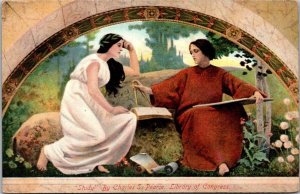 Washington DC Library Of Congress Mural Study