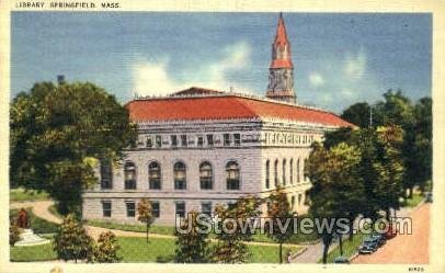 Library - Springfield, Massachusetts MA