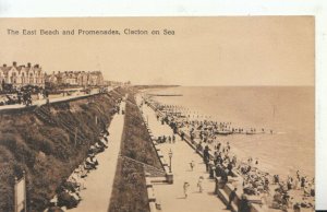 Essex Postcard - The East Beach and Promenades - Clacton-On-Sea - Ref  TZ1296