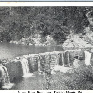 c1900s Fredericktown, MO Silver Mine Dam Auburn, Ind. Post Card Mfg Photo A186