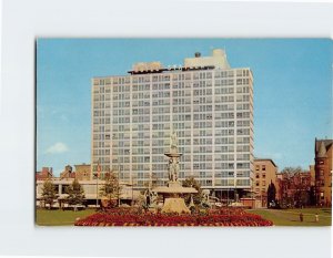 Postcard Statler Hotel Hartford Connecticut USA