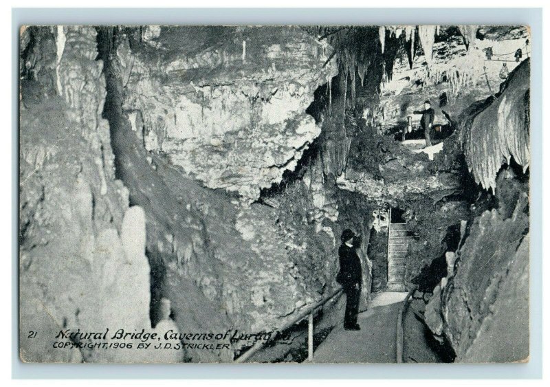 c. 1910 Caverns Of Luray Natural Bridge, VA Postcard P14 