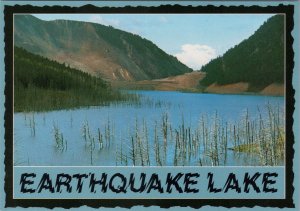 America Postcard - Earthquake Lake, Yellowstone National Park, Montana RR17274