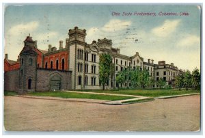 1911 Ohio State Penitentiary Columbus Ohio OH Posted Antique Postcard