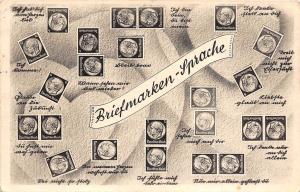 BG7313 stamp language briefmarken sprache   germany CPSM 14x9cm